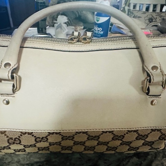 Adorable Vintage Small Flower Gucci Double Handle Bag! - Picture 3 of 16